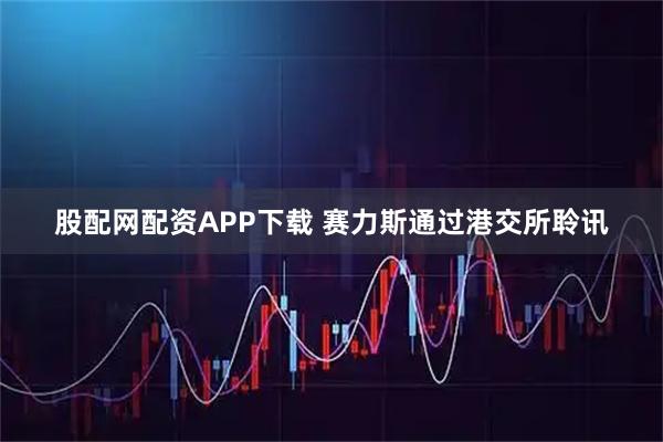 股配网配资APP下载 赛力斯通过港交所聆讯