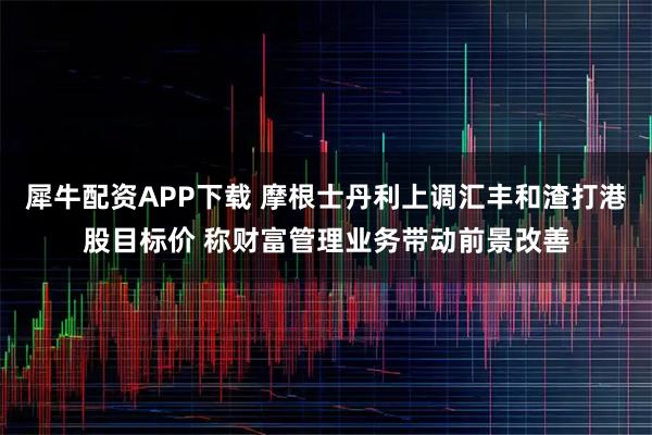 犀牛配资APP下载 摩根士丹利上调汇丰和渣打港股目标价 称财富管理业务带动前景改善