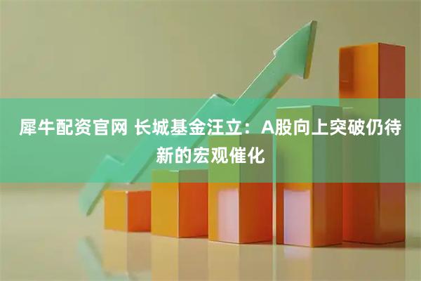 犀牛配资官网 长城基金汪立：A股向上突破仍待新的宏观催化